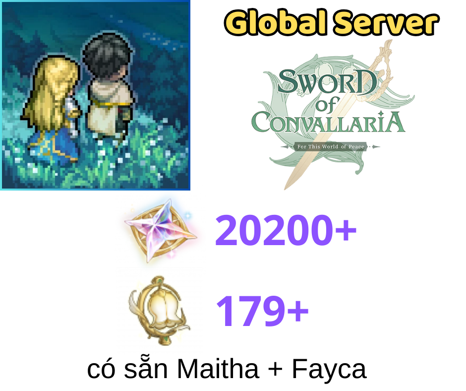 [GLOBAL] Sword of Convallaria Starter Account